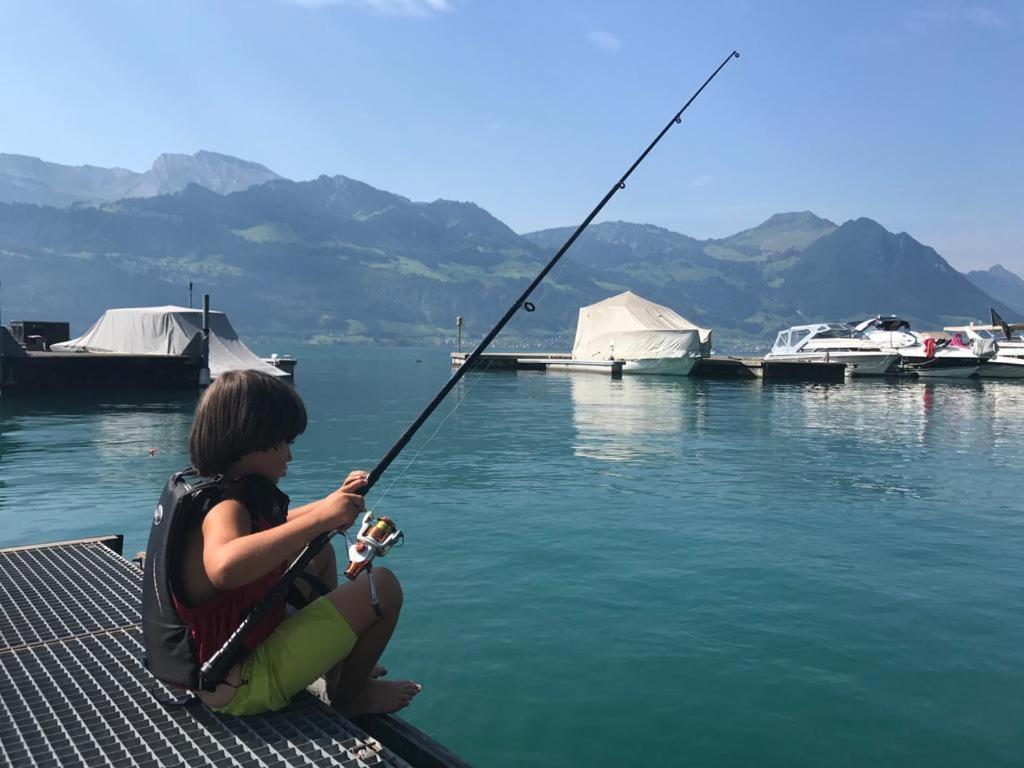 Ferienwohnungen Mit 4 Betten In Gersau Direkt Am Vierwaldstaettersee Dış mekan fotoğraf